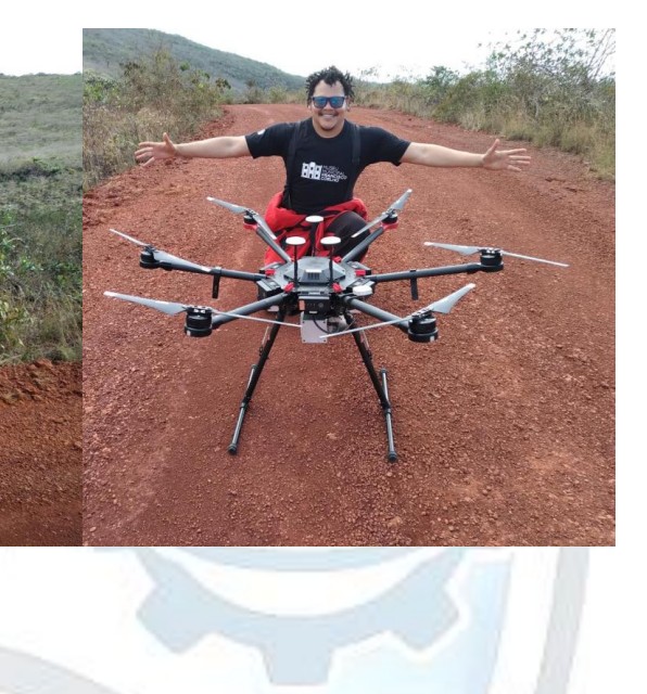 Operação com drone - Levantamento aéreo