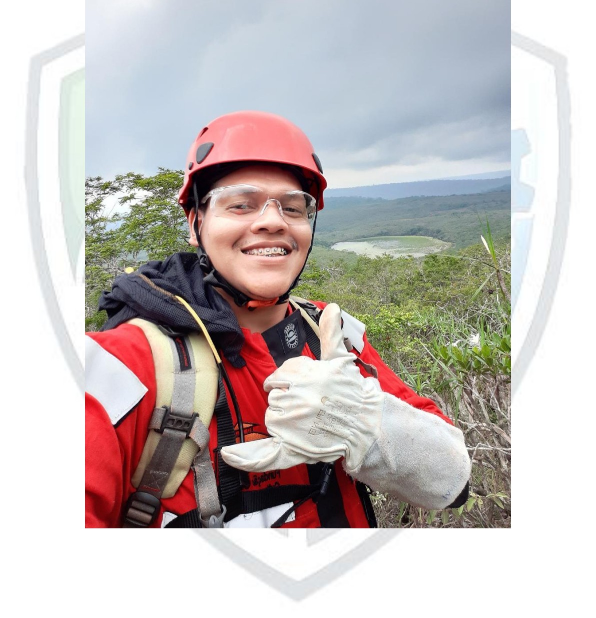 Trabalho de campo com EPI